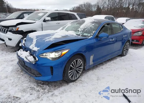 2018 Kia Stinger Premium from USA, damaged, VIN KNAE25LA6J6014059